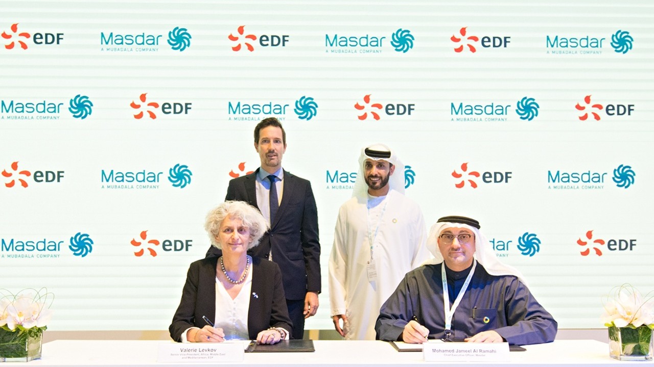 Masdar and the Jordanian Ministry of Energy and Mineral ... Image 1